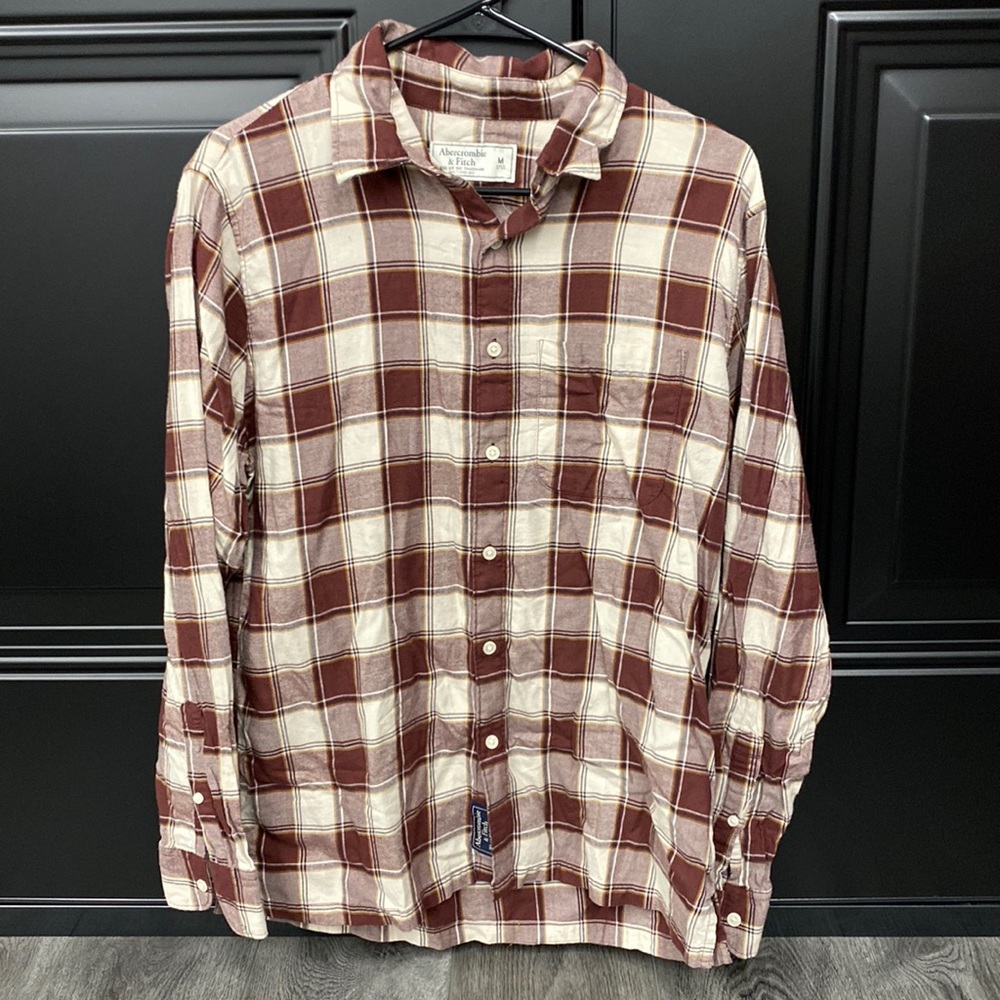 NWOT Abercrombie Plaid Shirt